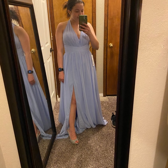 Lavender Azazie Bridesmaid Dress - Picture 5 of 5